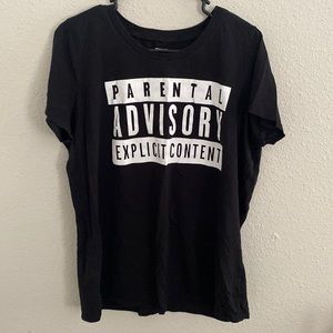 Parental Advisory tee from Torrid